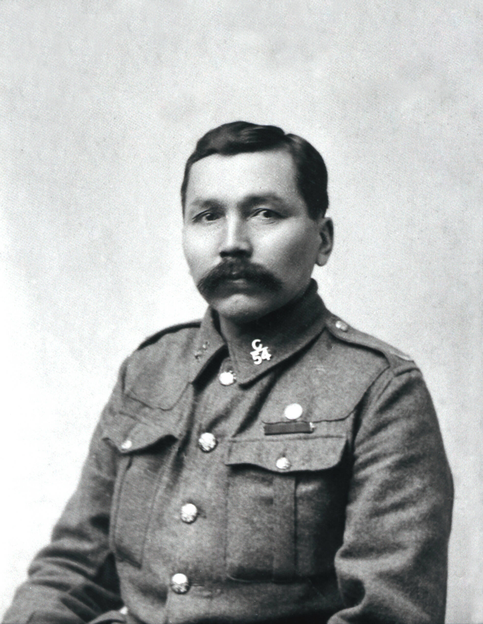 George McLean during the First World War. (photo courtesy of Mel Rothenburger)