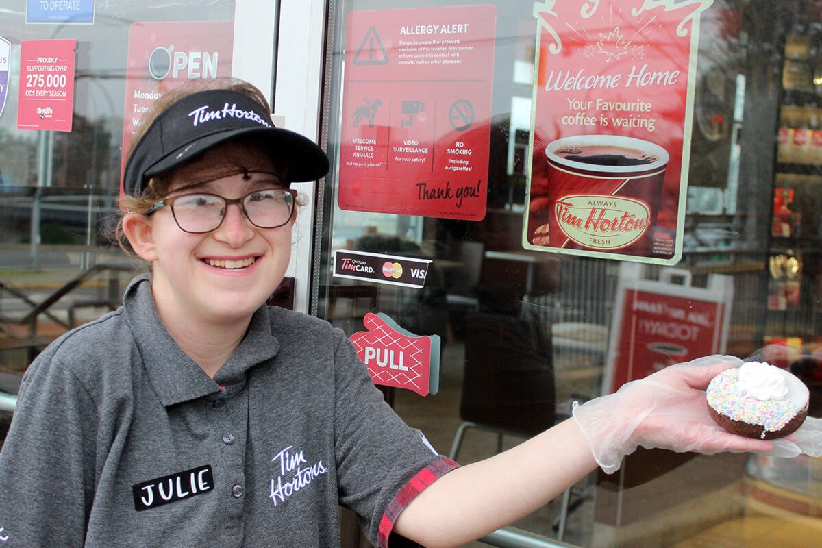 Tim Hortons offering free donuts in honor of Valentine's Day