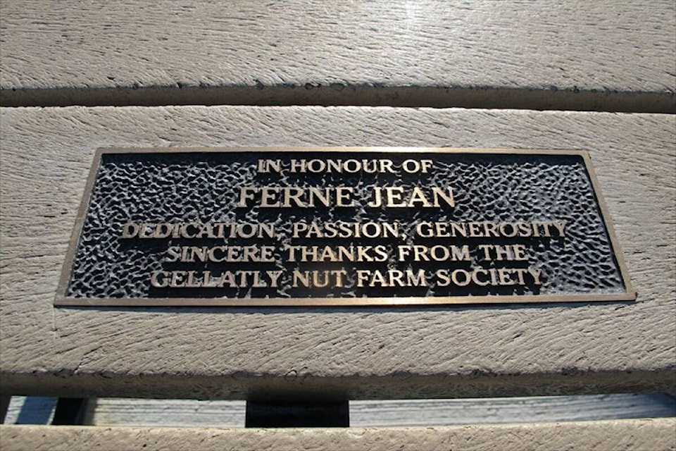 Woman who was driving force behind West Kelowna’s Gellatly Nut Farm Regional Park passes Woman who was driving force behind West Kelowna’s Gellatly Nut Farm Regional Park passes