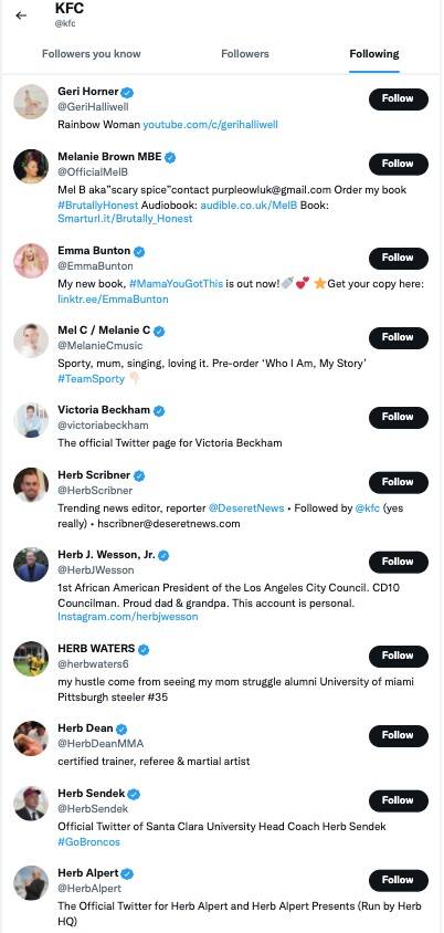 list
