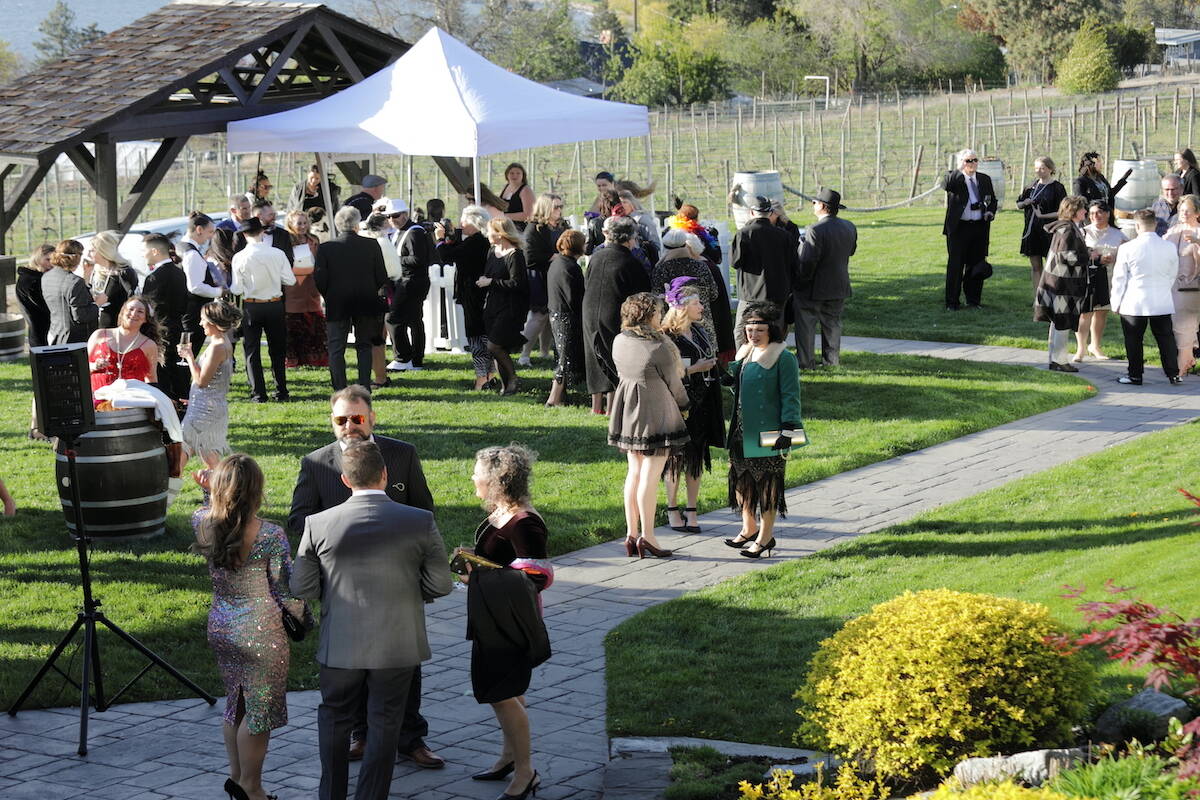Roaring 20 party at Summerhill Winery in for the BC SPCA. (BC SPCA)