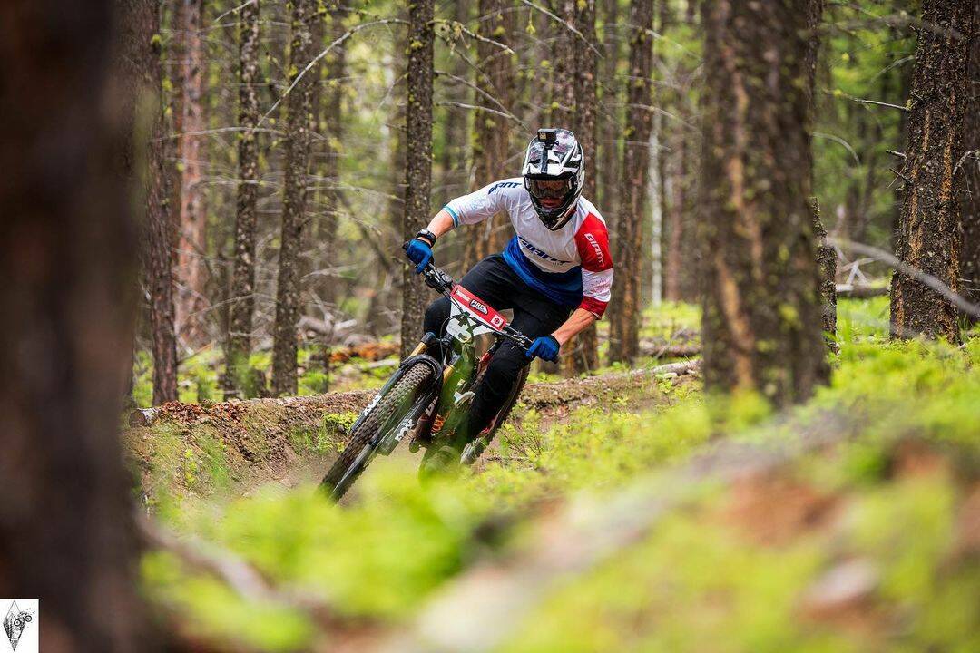 Noah Rubuliak rides in last weekends Fire in the Mountains bike race in West . (Joe Roberts/ Jump into frame photography)