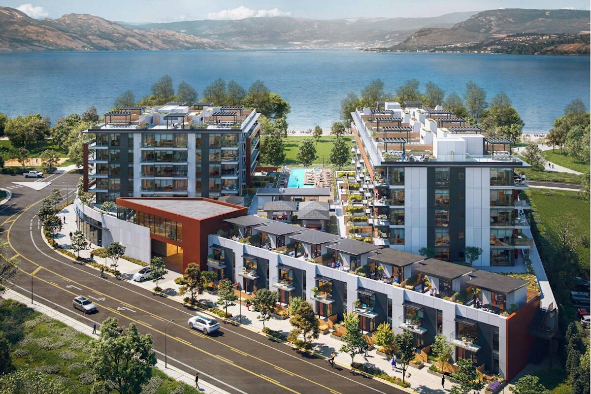 Luxury condos on Kelowna’s lakeshore will cost 50 million to build