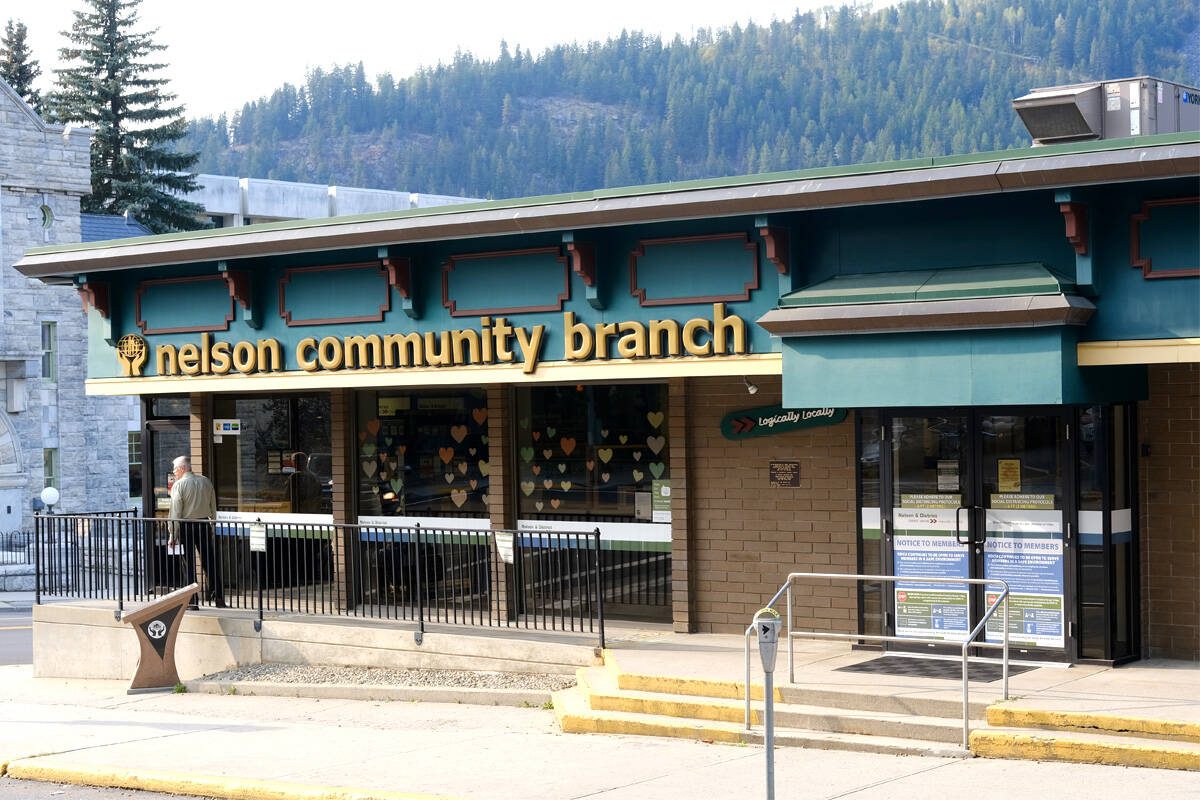 The Nelson and District Credit Union. File photo
