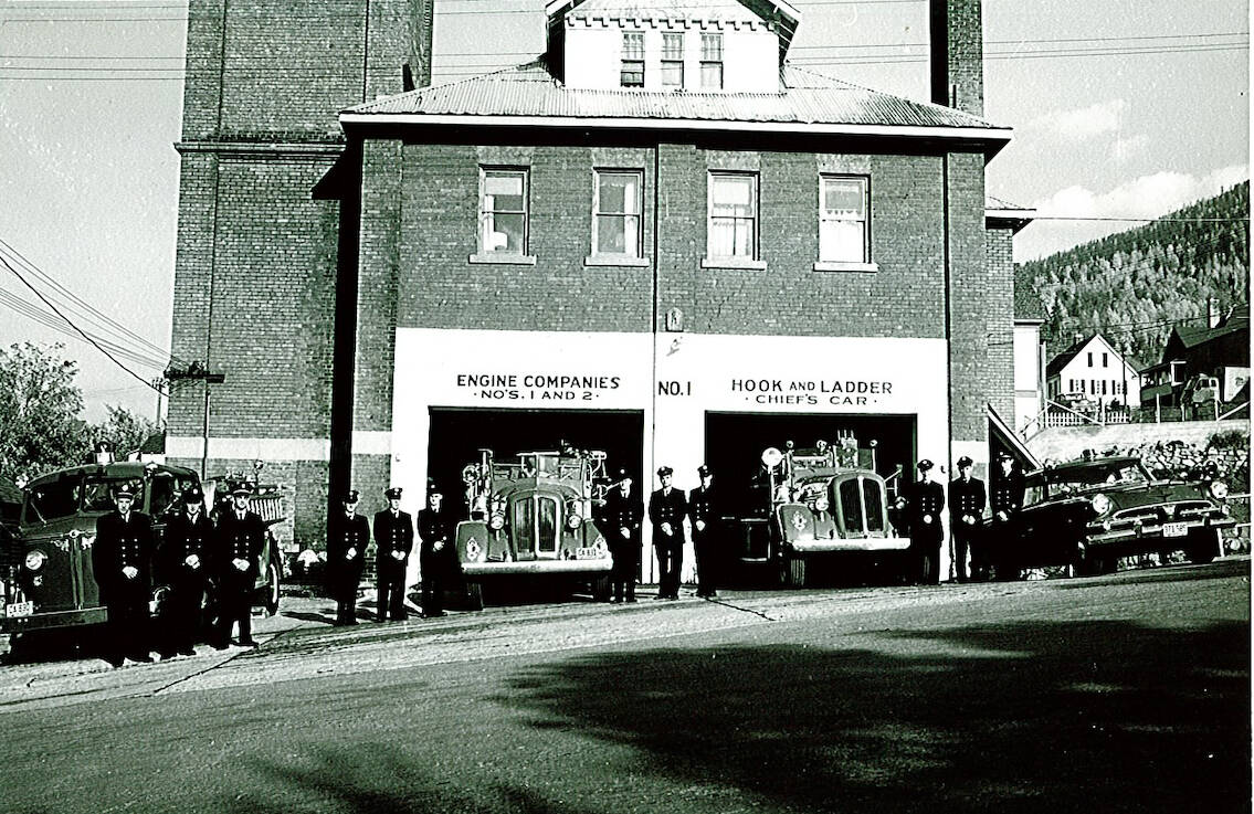 The Nelson fire hall in 1957. Photo: Nelson Fire and Rescue
