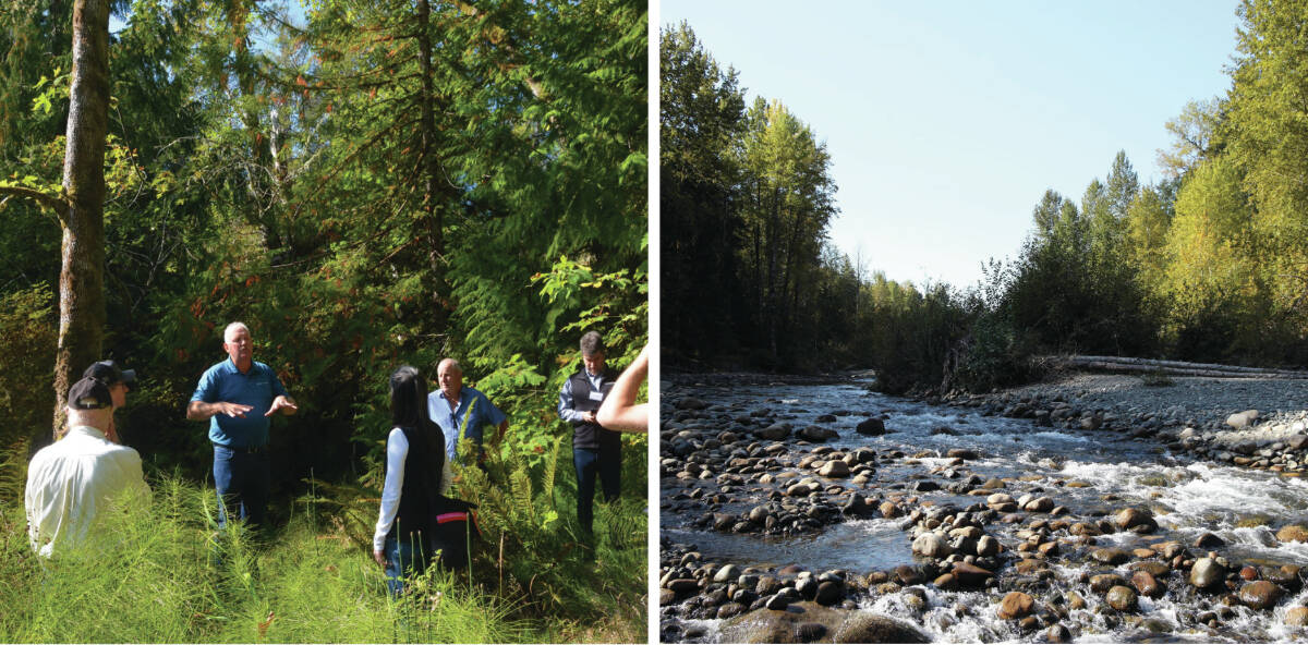 Commemorating their 85th year, the Emil Anderson Group donated 71 acres of ecologically sensitive land near Parksville to the Nature Trust of British Columbia: the Englishman River – Kwaluxw – Emil Anderson Legacy Forest. Emil Anderson Construction photos