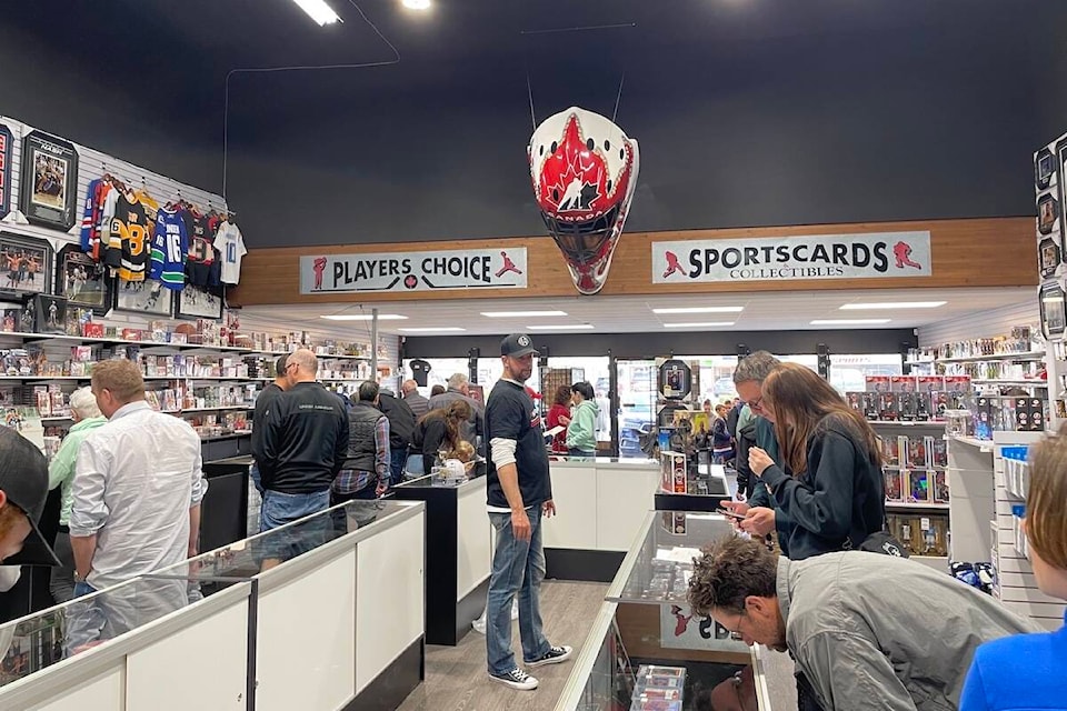 Players Choice Sports held its grand opening for its new location at #2 - 310 Banks Road on Saturday. (Jordy Cunningham/Capital News)