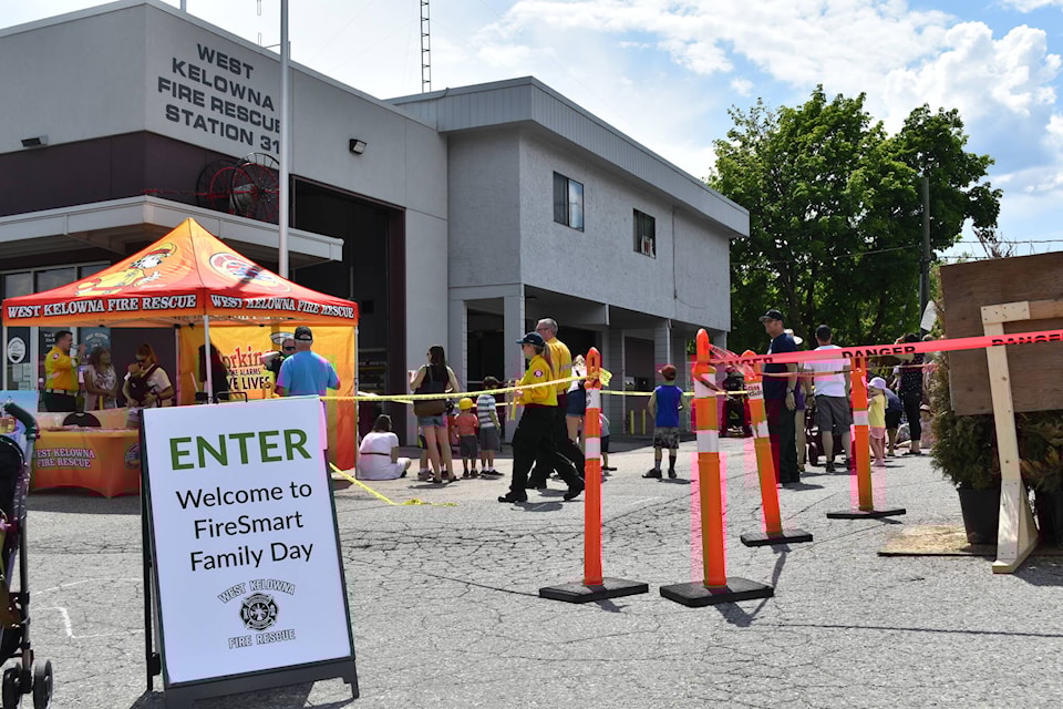The West 鶹ѡ Fire Department hosted their annual FireSmart Family Day on Saturday, May 27. (Jordy Cunningham/Capital News)