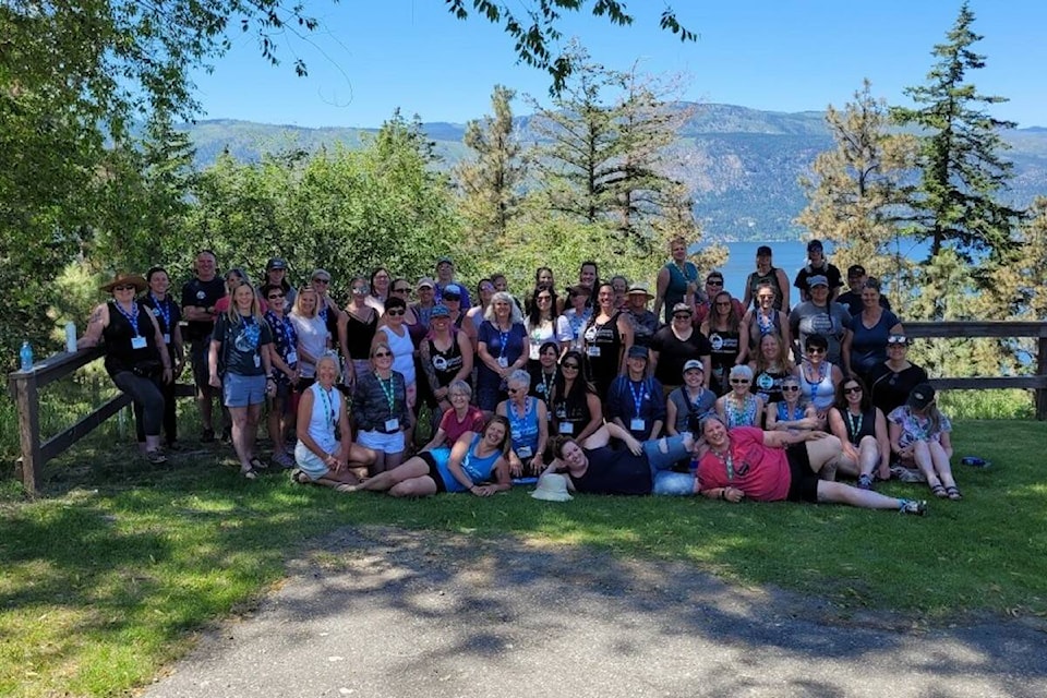 Over 50 women participated in the all-inclusive weekend of the Becoming an Outdoors Woman at Easter Seals Camp Winfield in Lake Country from June 2-4, 2023. (Contributed by Melanie Sereda)