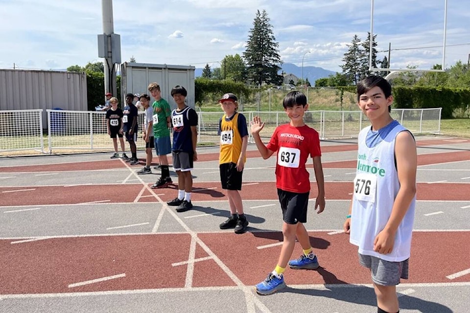 Students from across the Central Okanagan met on the track for an annual meet on June 8. (Jacqueline Gelineau/Capital News)
