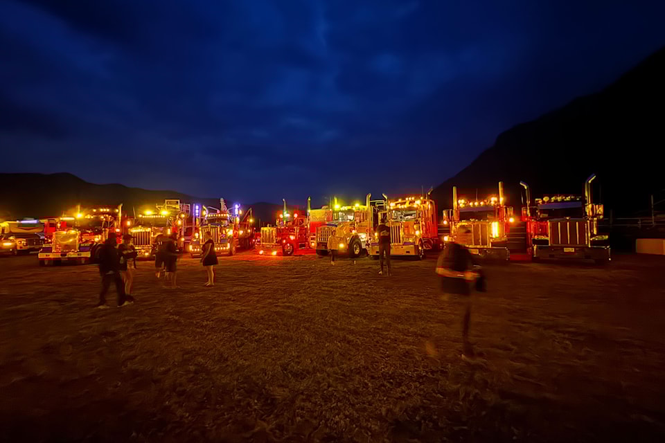 The fourth annual Frank Mantle Memorial Truck Show lit up the Keremeos Rodeo Grounds. 