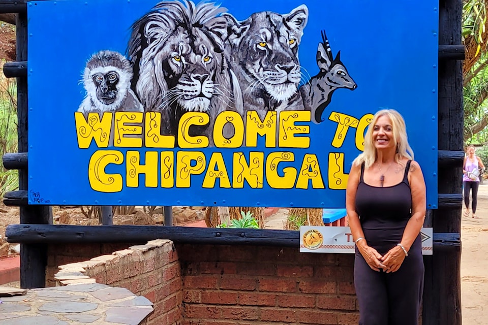 Keremeos artist Trish Croal recently returned from painting 30 murals over 30 days at the Chipangali Wildlife Rescue Center in Zimbabwe.