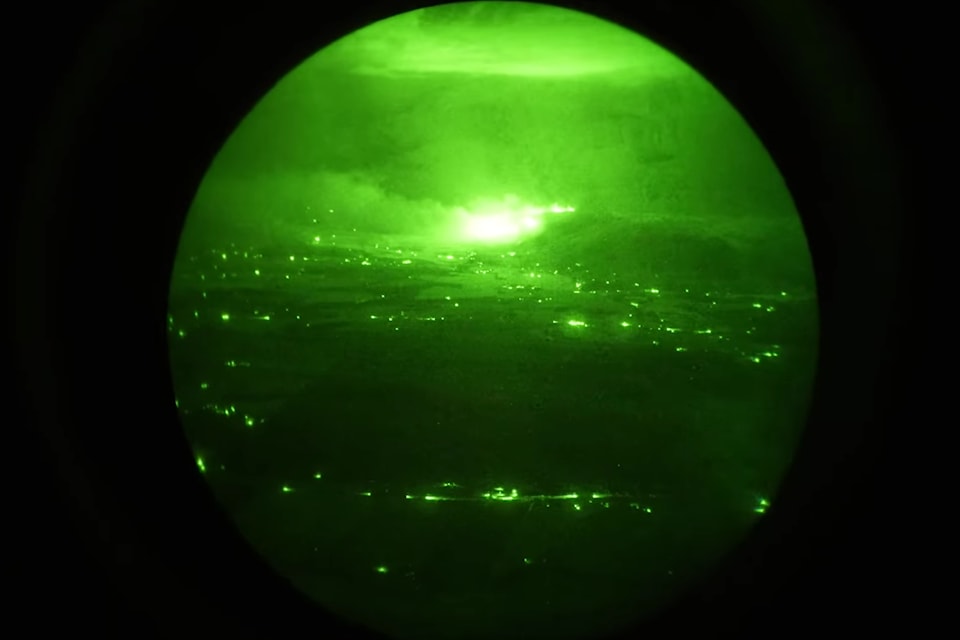 Night-time helicopters will be in use by BC Wildfire Service this year, with the fleet doubled to four for 2025. 