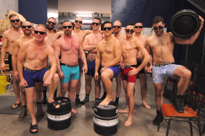Men ready to strut in their underwear for South Okanagan