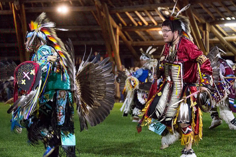 Almost 200 dancers from across Western Canada kicked off the Similkameen Powwow of Champions in 2019. (Review / File)