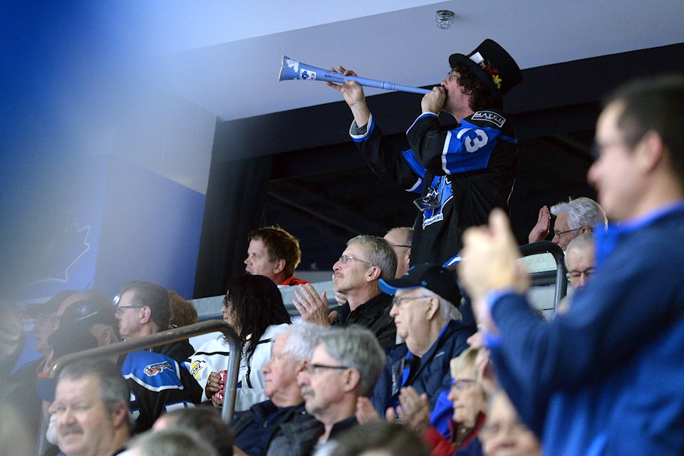 Jon Race hasn’t missed a Penticton Vees home game in 15 years. (Phil McLachlan - Western News)