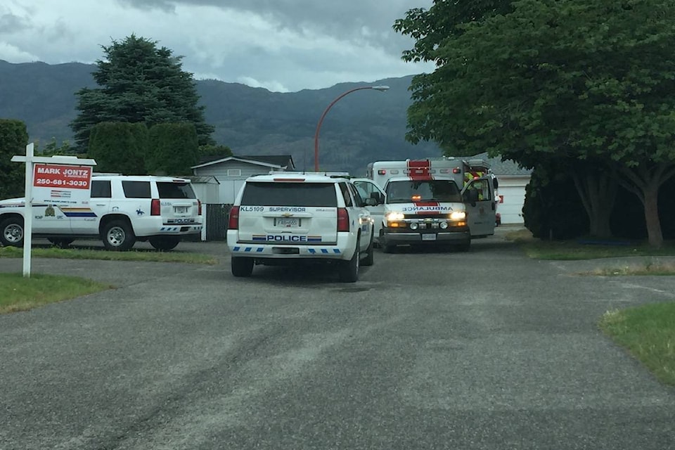 Emergency crews on scene of possible drowning. Image: Dave Ogilvie