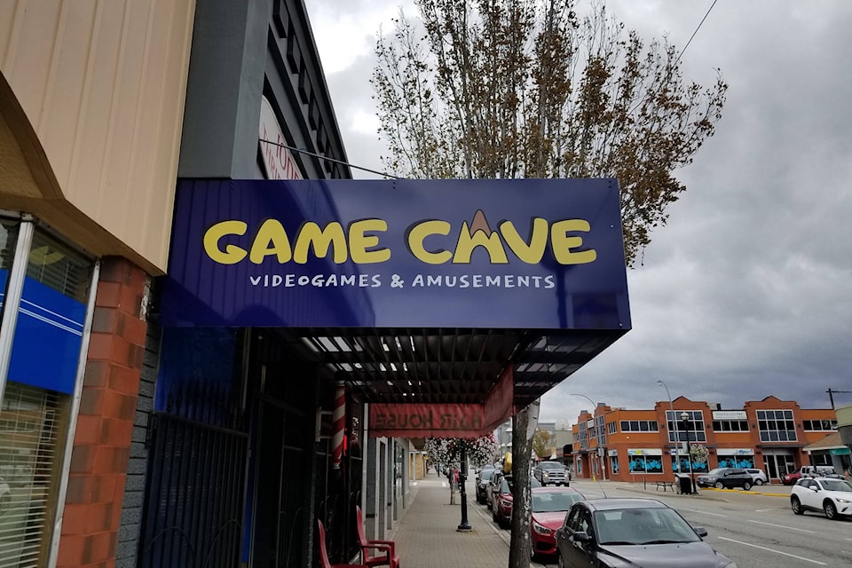 Game Cave Video Games Amusements has become a haven for Penticton gamers since its Oct. 14, 2020 opening. (Game Cave Video Games & Amusements / Facebook)