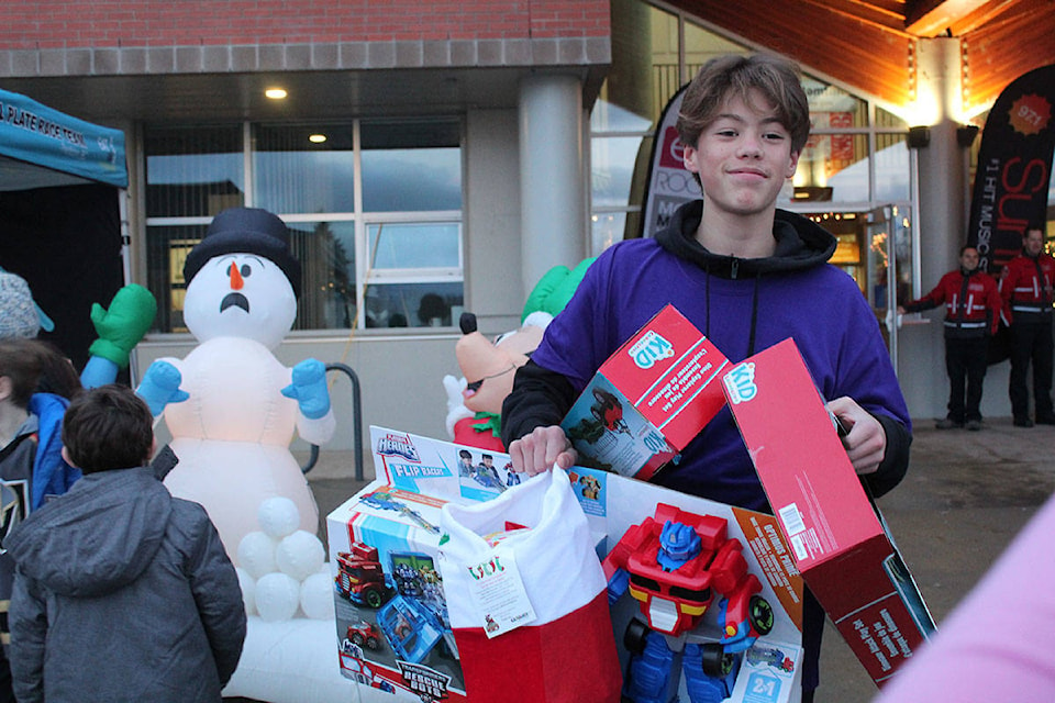 Last year’s Toys for Tots and Teens was a huge success as was high school driven . Because of COVID restrictions, it can’t happen this year but organizers, including high school students, have come up with a two-week campaign called Penticton Provides. (submitted)