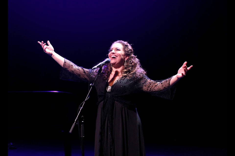 Opera singer Melina Schein is one of the artists featured in the Vernon and District Performing Arts Centre’s Focus online series, premiering Thursday, Jan. 21. (VDPAC photo)