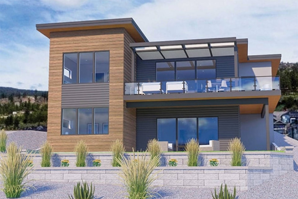 BC Children’s Dream Lottery prize home is in Penticton at 166 Fawn Court. (Rendering)