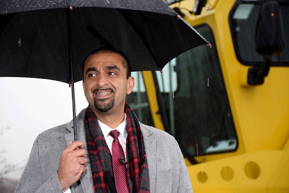 B.C. Housing Minister Ravi Kahlon imposed densification on most municipalities. (Black Press Media files)