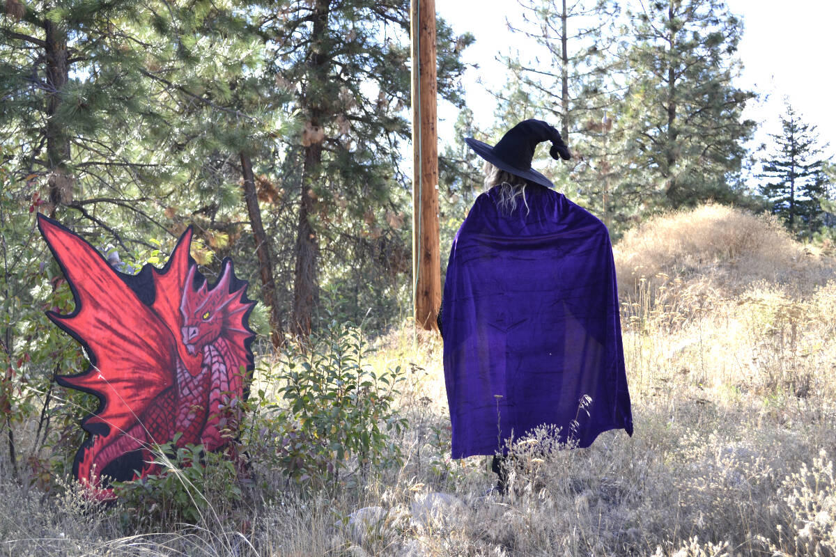 Expect to see dragons, centaurs, and sorcerers too once you hop off the Sorcery Express into the Wicked Woods at this years Halloween Steam Train. (Monique Tamminga Western News)