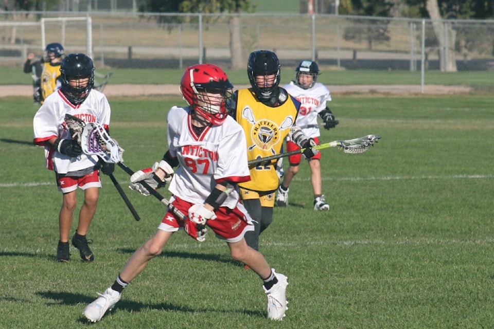 The Penticton Heat U11 field lacrosse team is off to Maple Ridge to play in the 2023 provincial championships. (Photo- Michael Hodges)