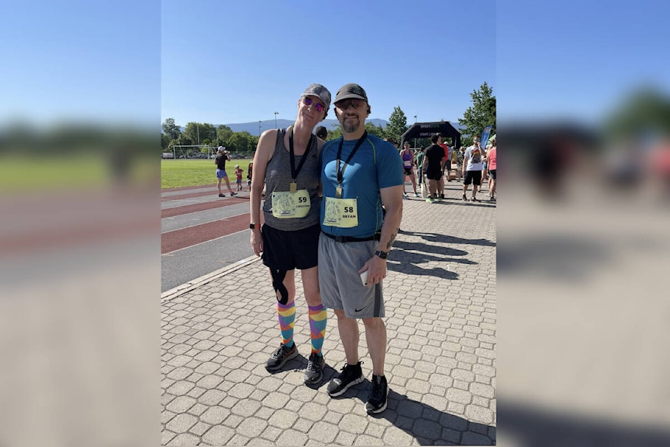 The seventh annual Hungry Hungry Half marathon took place in Kelowna on Saturday, June 3 to raise money for the Central Okanagan Food Bank. (Christine McWillis/Facebook)