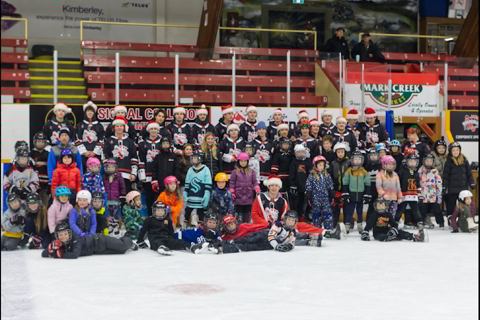 The annual free community skate, hosted by the Kimberley Dynamiters and the City of Kimberley, was a huge hit this year. 