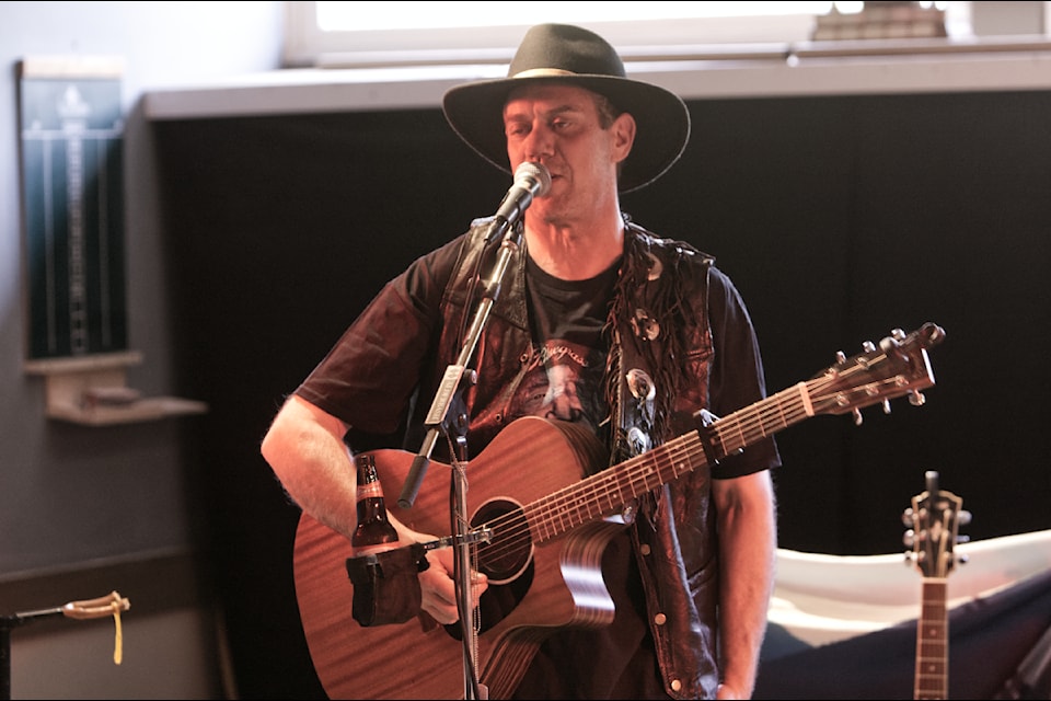 Rogue Tassel performs at Elks Social House. Paul Rodgers/Kimberley Bulletin.