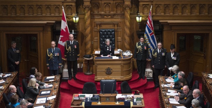 BC Throne Speech 20150210