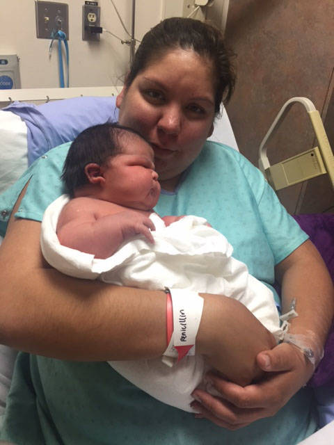 A big bouncing baby boy born at EK Regional Hospital Kimberley