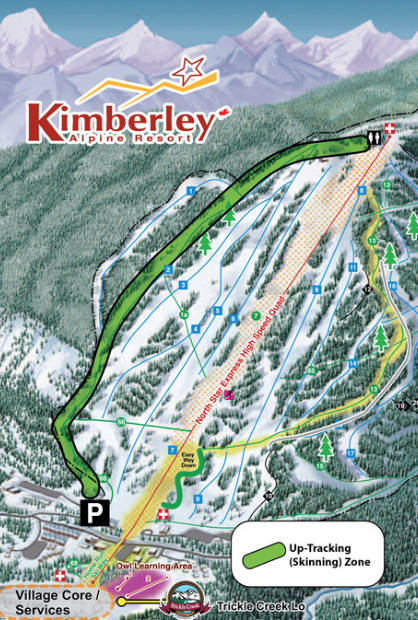 Alpine Valley Resort Trail Map
