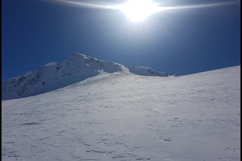 Avalanche Canada’s forecasting is done for the year, but there is a lot of information backcountry users should be aware of, as a big spring warmup has yet to hit the high alpine and there are some potentially dangerous scenarios. Photo courtesy of Avalanche Canada.