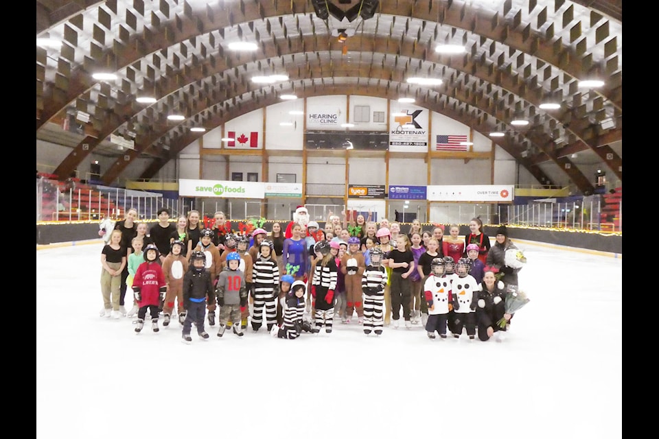 All the ice show performers. Photos submitted
