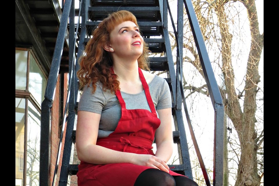 Toronto-based Rebecca Perry brings her 'Confessions of a Red-Headed Coffeeshop Girl' show to the Lacombe Performing Arts Centre's Shunda Theatre on Feb. 28.
(Photo submitted)                           
