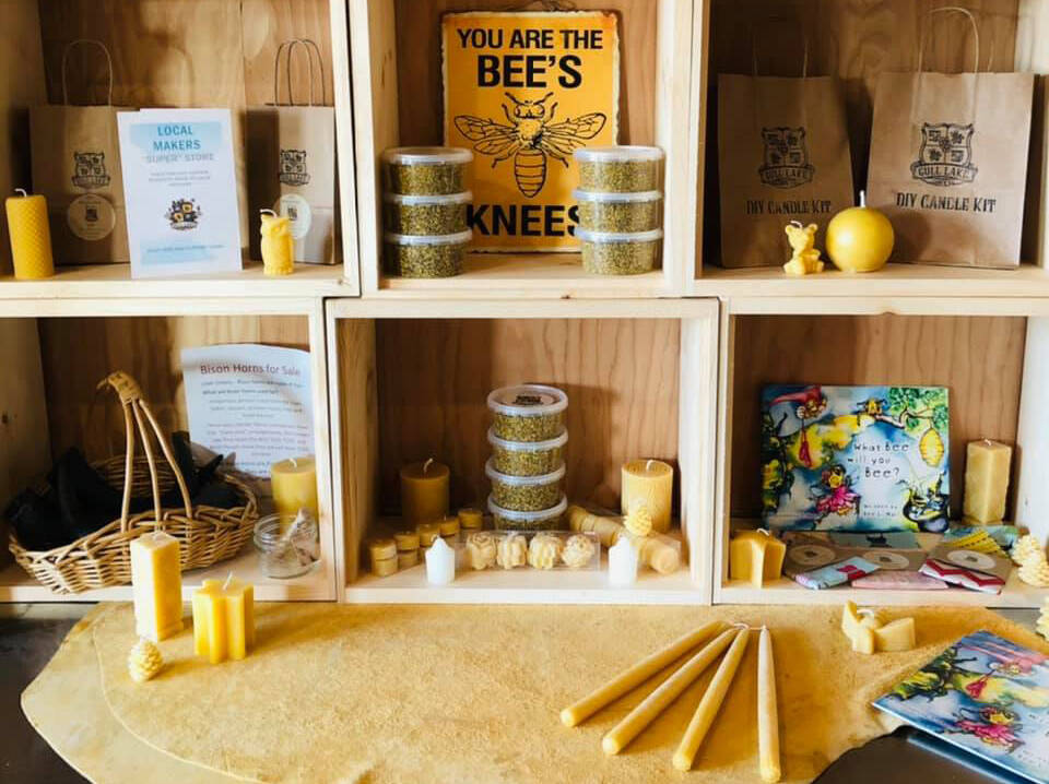 At Gull Lake Honey Company, browse the year-round artisan gift shop and dont miss the honey tap, which dispenses honey on demand!