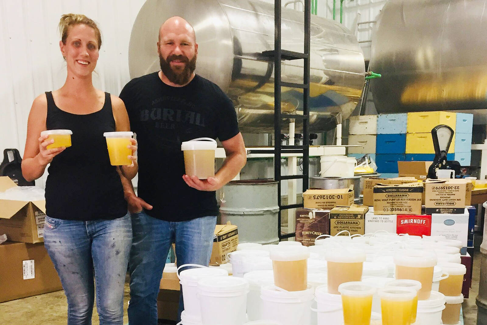 Gull Lake Honey Company is the family business of Lorne and Alida Prins, which specializes in honey and beautiful beeswax candles.