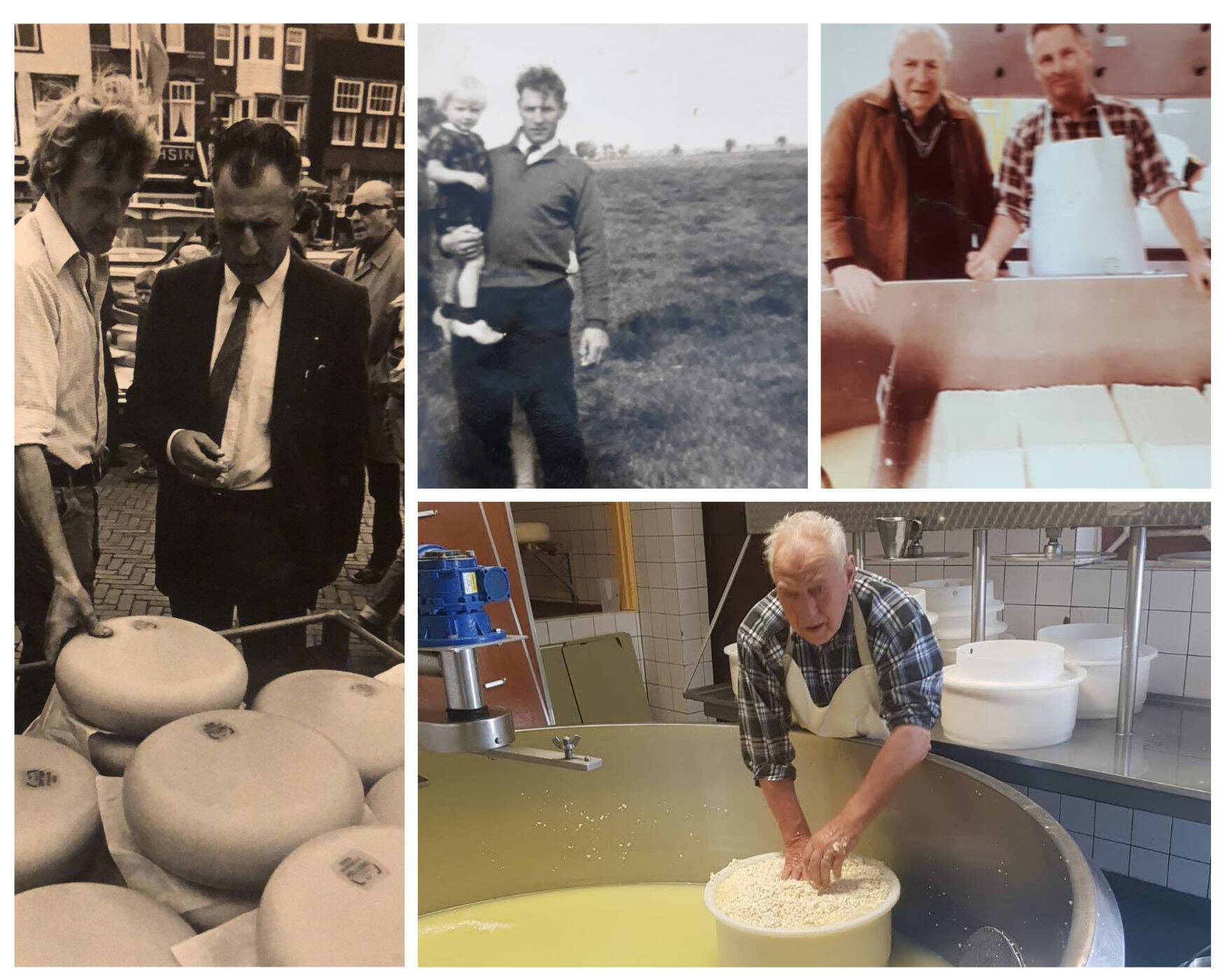 For six generations, the Snoek family has made Gouda in the Gouda region of Hollands cheese valley.