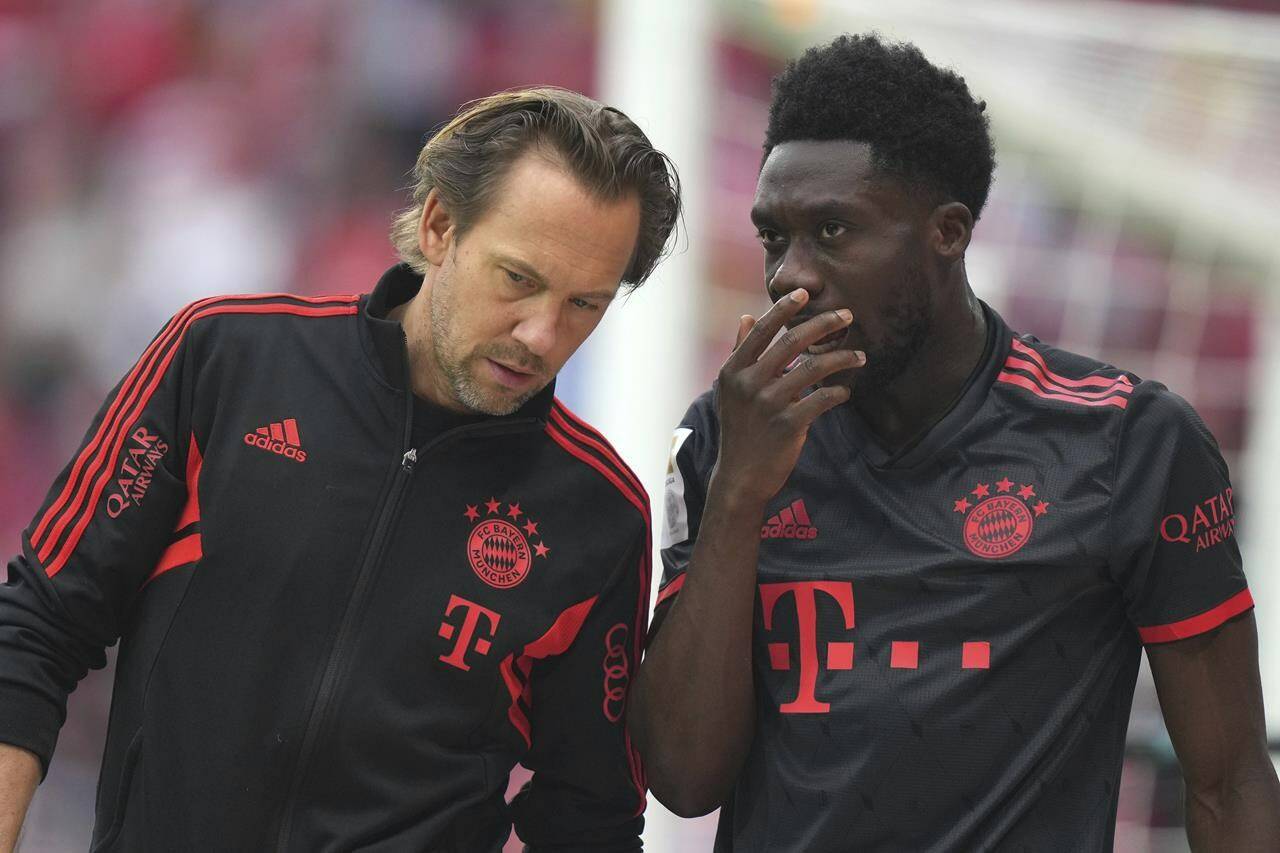 Canadian star Alphonso Davies sidelined with thigh injury suffered