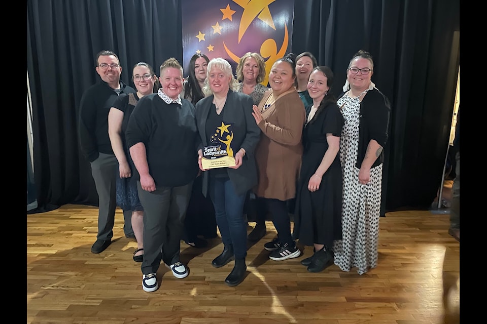 Old Town Bakery owners and staff won big at the Spirit of Ladysmith Awards. Old Town won the Employer of the Year Award.