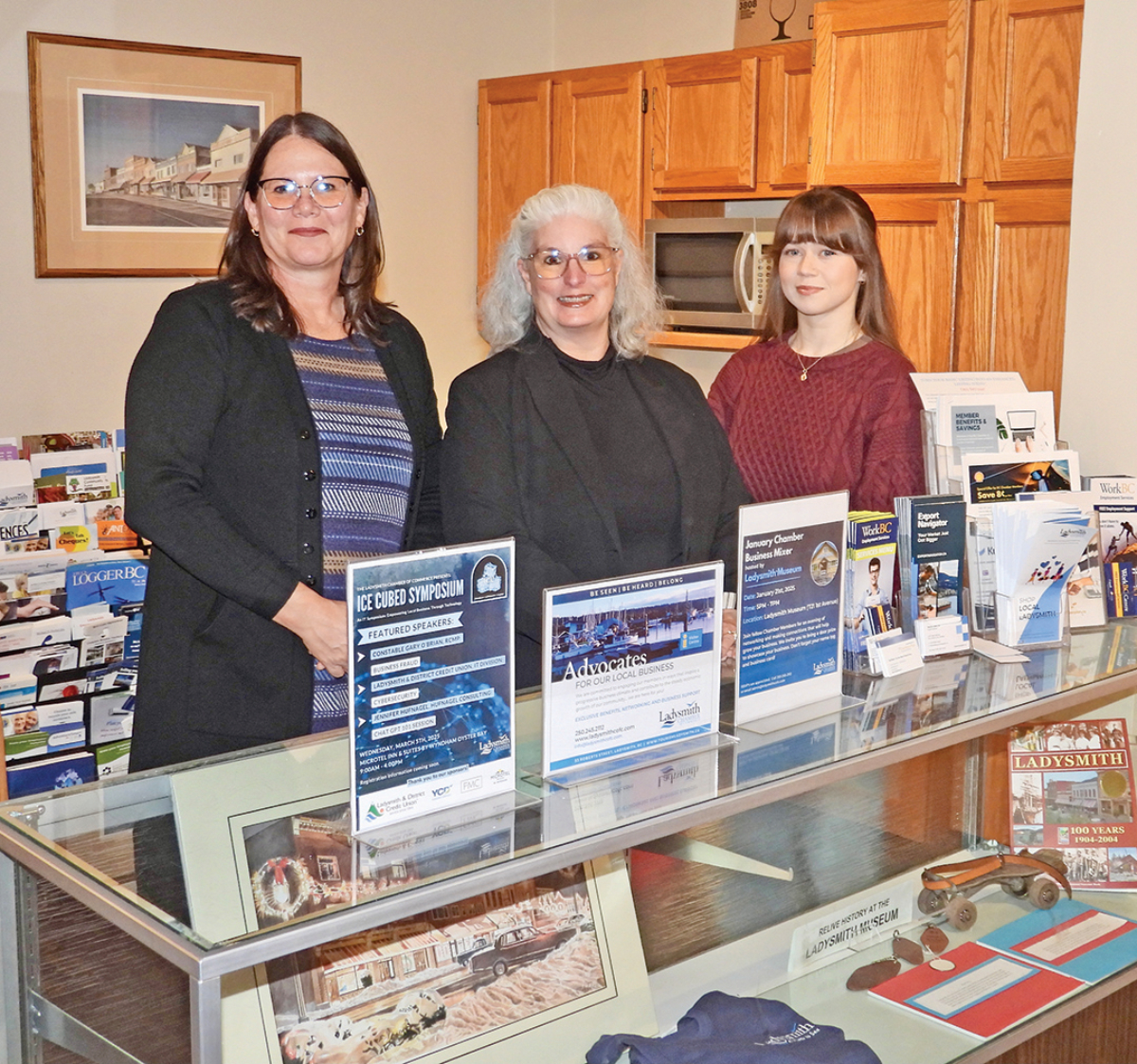 Chamber staff the face of success