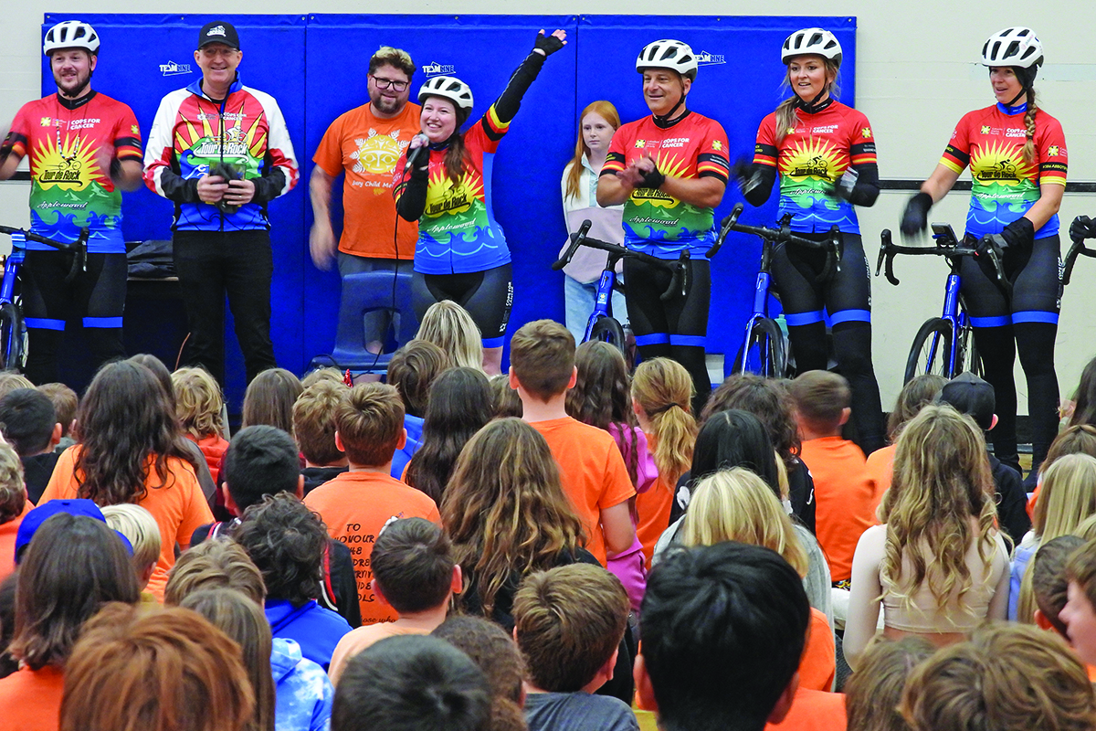 Tour de Rock rides out of Ladysmith more than $20K richer