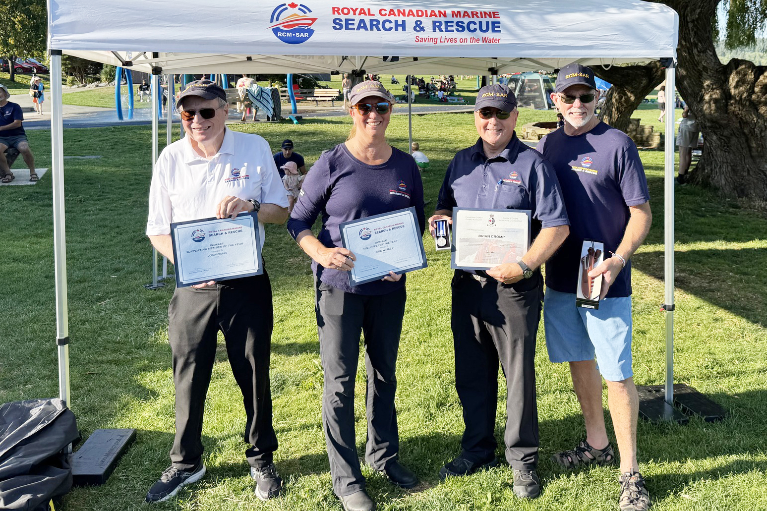 Ladysmith volunteers win top B.C. marine rescue awards