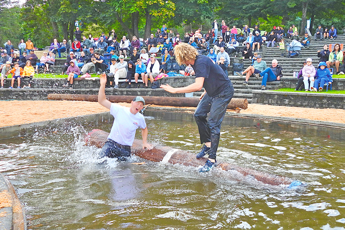 Loggers’ Sports thrills, raises more than $4,000 in Ladysmith
