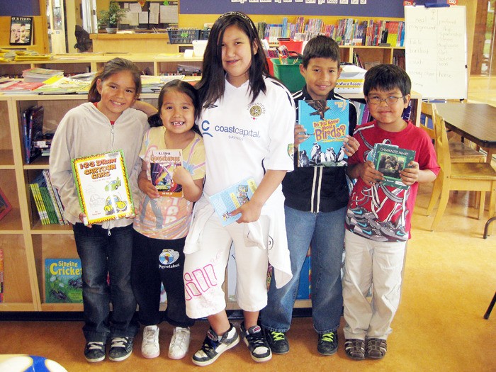 Reading levels on the rise at Penelakut Island School Ladysmith