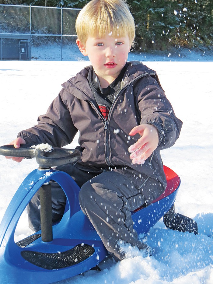 Snow in Ladysmith Ladysmith Chemainus Chronicle