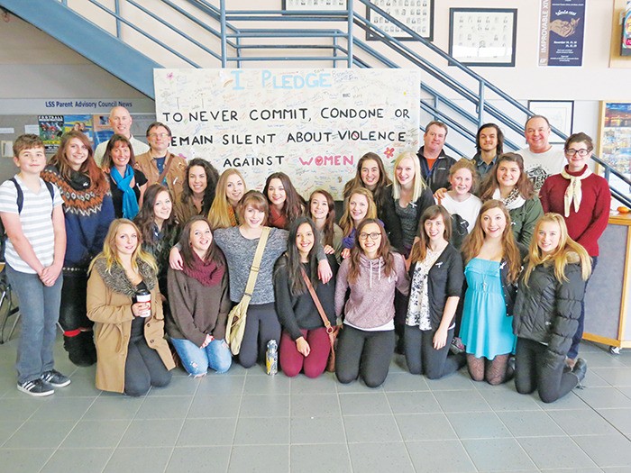 Ladysmith Secondary School launches White Ribbon campaign Ladysmith