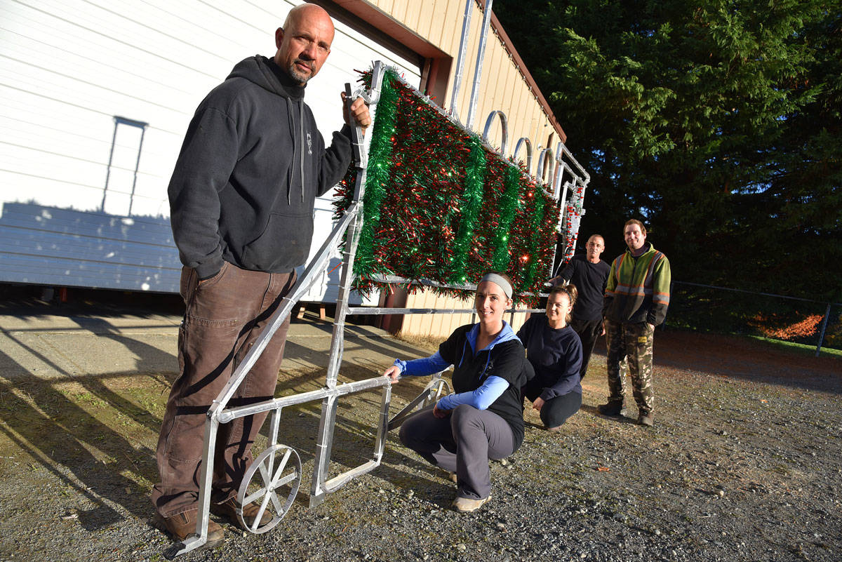 New Ladysmith Festival of Lights installation pays tribute to local